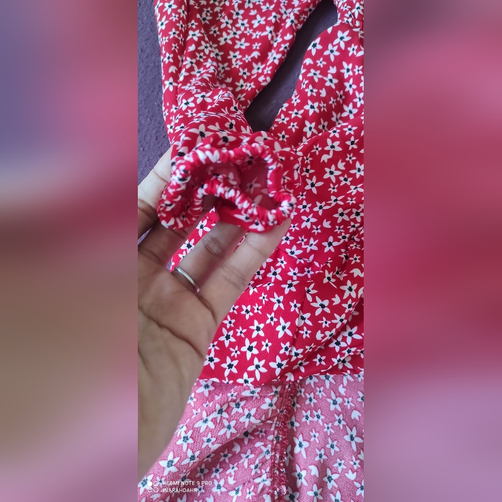 Wrap Ruffle Dress - Picture 5 of 5